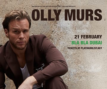 Olly Murs at Bla Bla - Live in Dubai Concerts