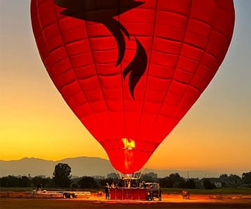 Rising Sun Hot Air Balloon Ride in Ras Al Khaimah Air Adventures