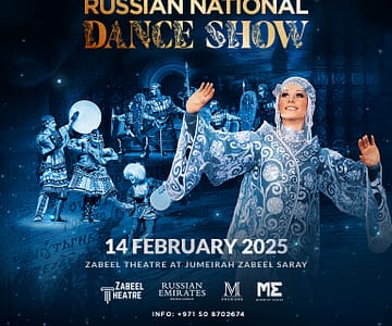 Russian National Dance Show at Zabeel Theatre in Dubai Shows and Theatrical Plays