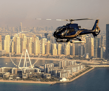 Shared Helicopter Tour in Dubai by Falcon Aviation Air Adventures