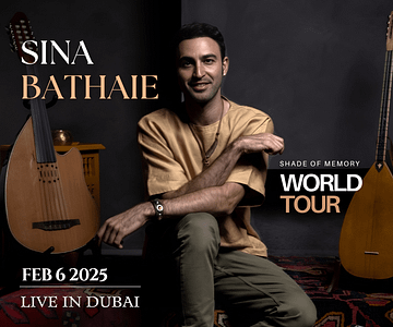 Sina Bathaie Live in Dubai Concerts