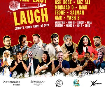 The Last Laugh at Jumeirah Beach Hotel in Dubai Comedy Events