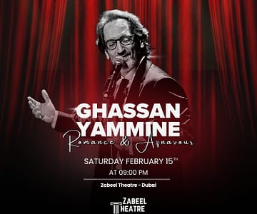 Ghassan Yammine: Romance & Aznavour at Zabeel Theatre in Dubai Concerts