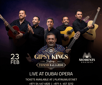 Gipsy King Concert at Dubai Opera Concerts