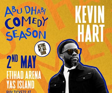 Kevin Hart at Etihad Arena in Abu Dhabi Comedy Events