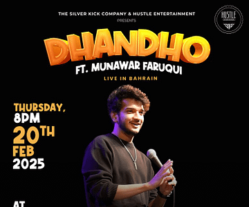 Munawar Faruqui Live in Bahrain Comedy Events