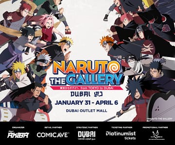 Naruto the Gallery Experience Experiences