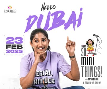 So Mini Things with Shraddha Jain in Dubai Comedy Events