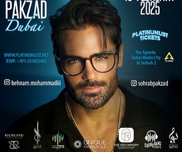 Sohrab Pakzad Live in Dubai - A Night to Remember Concerts