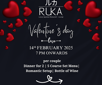 Valentine's Day at Ruka - Ramee Grand Hotel Valentine's Day Recommendations