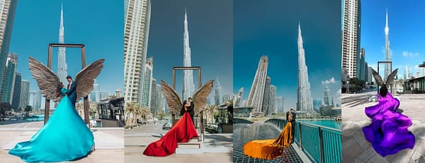 Burj Khalifa Flying Dress Videography Shoot - Recently Added Experiences - Image 3