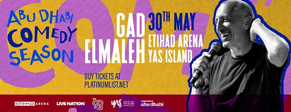 Gad Elmaleh at Etihad Arena in Abu Dhabi - Comedy Events - Image 3