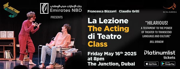 La Lezione di Teatro/ The Acting Class at The Junction in Dubai - Shows and Theatrical Plays - Image 3