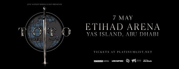 Live Nation Middle East Presents Toto Tour 2025 at Etihad Arena in Abu Dhabi - Concerts - Image 3