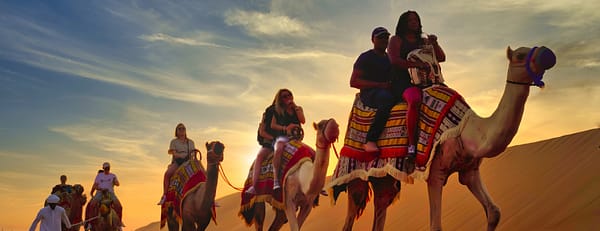Premium Red Dunes Safari with Camel Ride & 3 Cuisines at Al Khayma Camp - Desert safaris - Image 3
