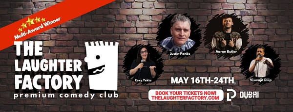 The Laughter Factory May 2025 in Dubai and Abu Dhabi - Comedy Events - Image 3