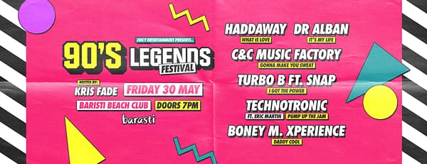 90's Legends Festival at Barasti in Dubai - Nightlife - Image 3