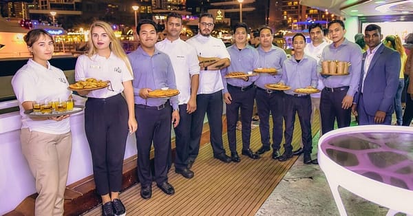 3-Hour Megayacht 5* Dinner + Drinks: Child (Aed 199), Adult (Aed 249) Dubai - Image 14