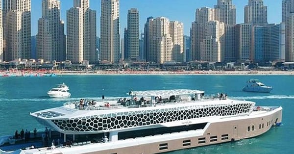 3-Hour Megayacht 5* Dinner + Drinks: Child (Aed 199), Adult (Aed 249) Dubai - Image 4