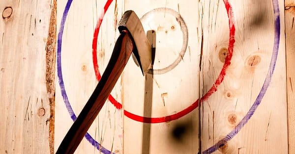 Axe Throwing Experience At Action Park Dubai - Image 3