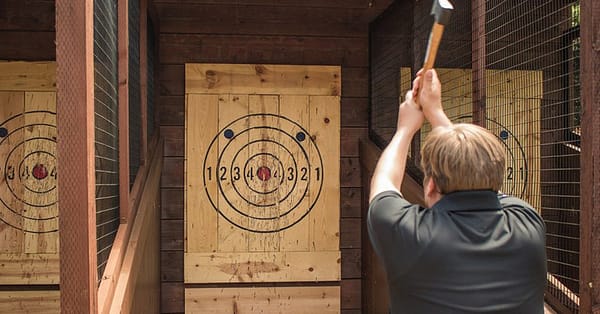Axe Throwing Experience At Action Park Dubai - Image 4