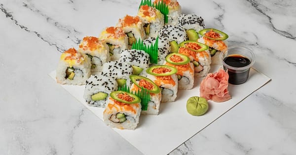 Choice Of Any Sushi Roll With Soft Drink At Ichikura Dubai - Image 6