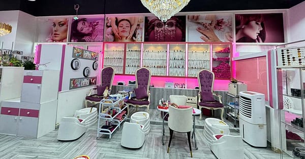 Classic And/Or Gel Manicure & Pedicure, Or Acrylic Nail Gel Extensions Dubai - Image 3