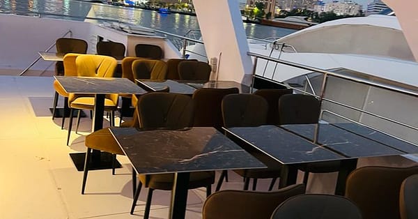 And Delight: Dubai Canal Dinner Dhow Cruise Dubai