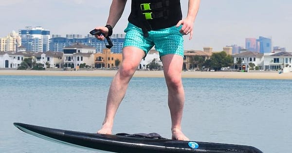 Fly Board At Blue Safari Waters Sports Dubai