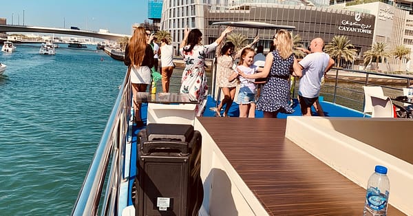 Embark On Dubais Starlit Marina Sunset/Diner Cruise For 4 People Dubai - Image 4