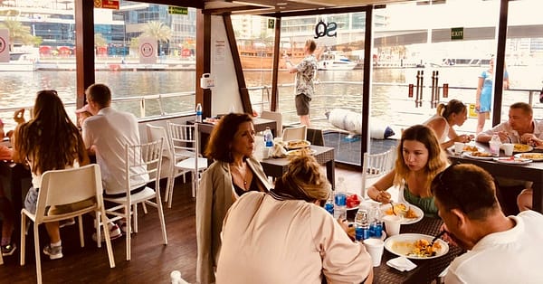 Embark On Dubais Starlit Marina Sunset/Diner Cruise For 4 People Dubai - Image 8