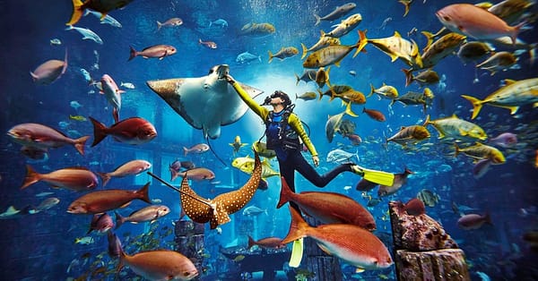 Explore Atlantis At The Lost Chambers Aquarium! Dubai - Image 5