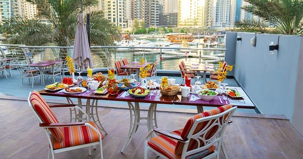 Food And Beverages At Aura Restaurant Dubai - Image 2