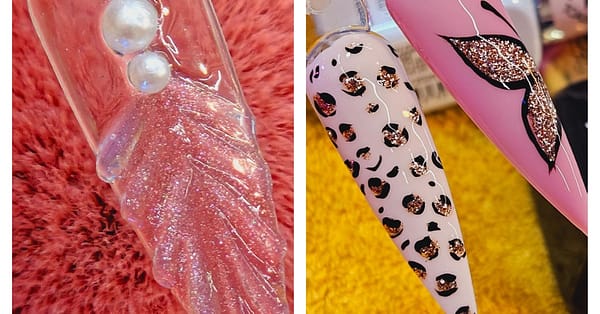 Full Acrylic Or Hard Gel Nail Extension With Normal Or Gelish Polish Dubai - Image 5