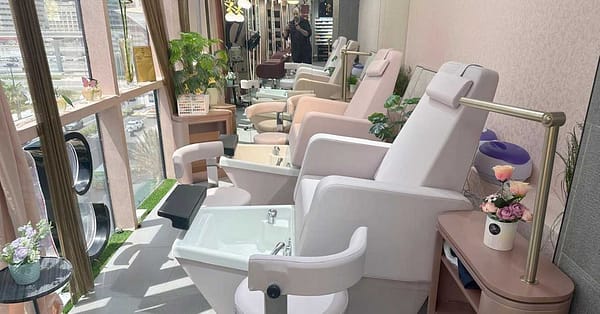 Nail Care Services: Classic Or Gelish Mani-Pedi, Acrylic Extensions, & More At Juan Salon (Up To 62% Dubai - Image 4