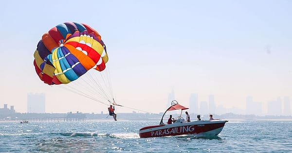 Parasailing At Bissalama Travels Dubai - Image 3