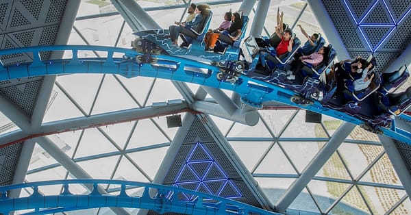 Ride The Rush: Double Ride At Storm Coasters Guinness Glory Dubai - Image 3
