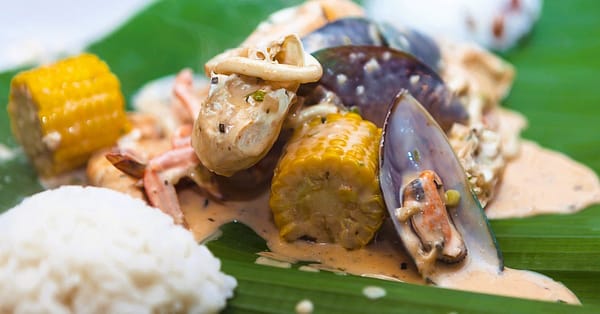 Seafood With Rice, And Ice Tea Dubai - Image 9