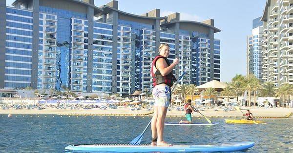 Single Kayak Or Stand-Up Paddle Dubai - Image 3
