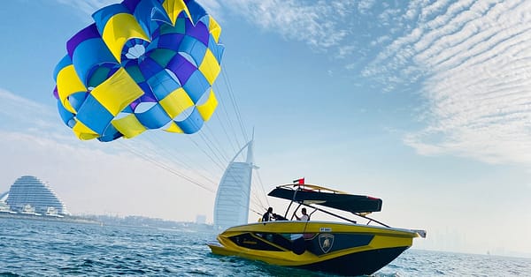 Soar Above Dubais Coastline With 30-Minute Parasailing For One Or Two Dubai - Image 10