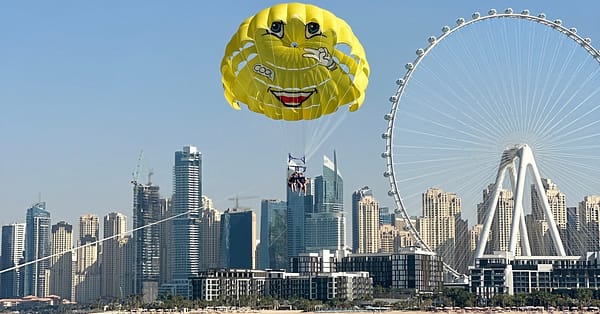 Soar Above Dubais Coastline With 30-Minute Parasailing For One Or Two Dubai - Image 13