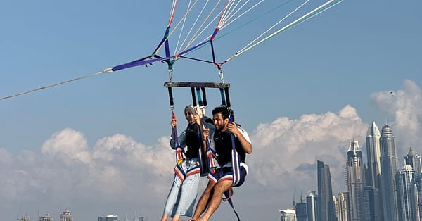 Soar Above Dubais Coastline With 30-Minute Parasailing For One Or Two Dubai - Image 14