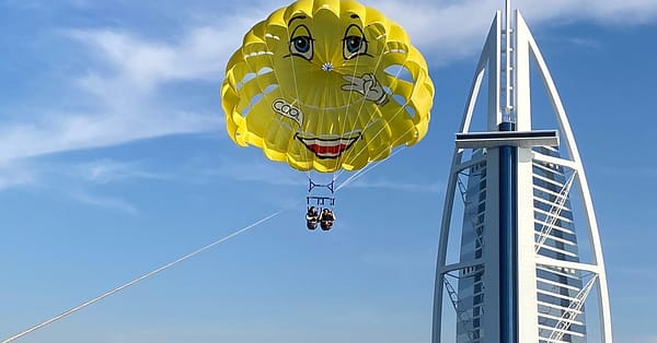 Soar Above Dubais Coastline With 30-Minute Parasailing For One Or Two Dubai - Image 8