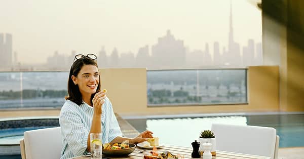 Sunday Rooftop Brunch W/ Bottomless Soft Beverages At Marriott Hotel Dubai - Image 5