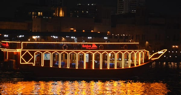 Sunset Dhow Canal Cruise: Child (Aed 39), Adult (Aed 45) Dubai - Image 3