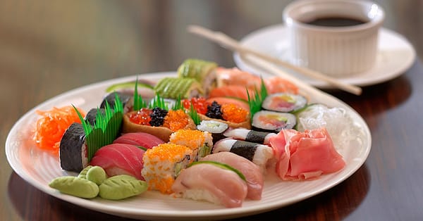 Sushi And Sashimi At Cafe Sushi At 4* Two Seasons Hotel Dubai - Image 6