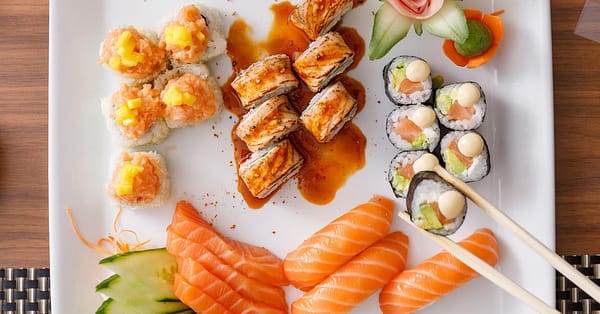 Sushi Set Menu With A Beverage At Keway Mai @ 4* City Seasons Al Hamra Abu Dhabi - Image 6