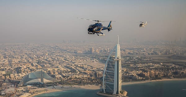 Up To One-Hour Helicopter Flying Tour At Falcon Aviation Services Dubai - Image 7