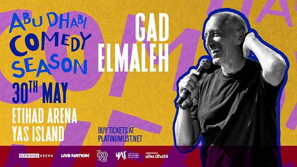 Gad Elmaleh at Etihad Arena in Abu Dhabi - Comedy Events - Image 2