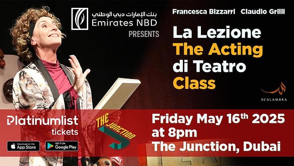 La Lezione di Teatro/ The Acting Class at The Junction in Dubai - Shows and Theatrical Plays - Image 2